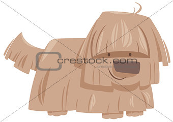 shaggy dog animal character