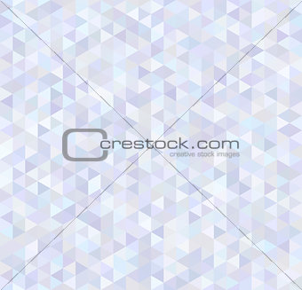 Glossy triangles, abstract brilliant seamless pattern