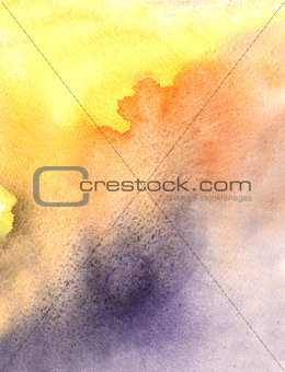 Watercolor blurred background
