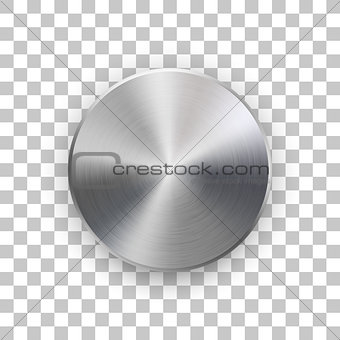 Metal Circle Badge