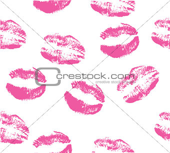 Vector Lipstick Kisses