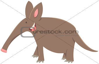 cartoon aardvark animal character