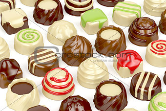 Chocolate candies