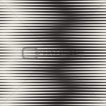 Wavy stripes vector seamless pattern. Retro wavy engraving texture. Geometric zigzag lines design.