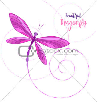 Dragonflies in flight