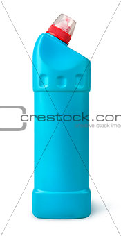 Disinfectant in a plastic bottle