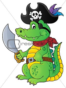 Pirate crocodile theme 1
