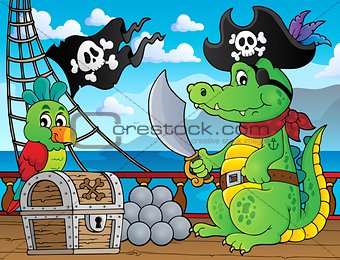 Pirate crocodile theme 2