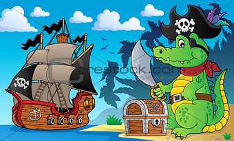 Pirate crocodile theme 4