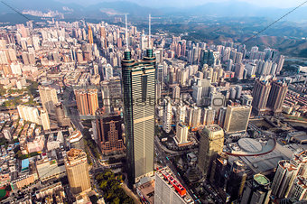 Shenzhen view from above