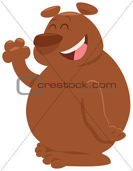 cartoon bear animal character