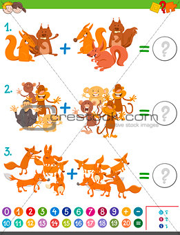 addition maths game for kids