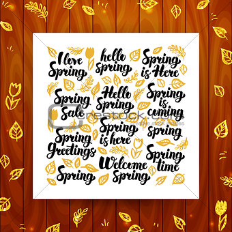 Spring Greeting Calligraphy