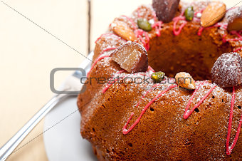 chestnut cake bread dessert