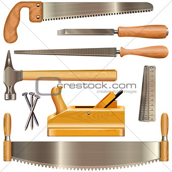 Vector Carpentry Tools
