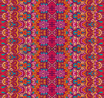 Abstract colorful ethnic tribal pattern