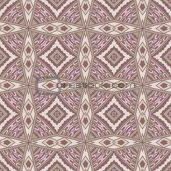 seamless geometric ornamental pattern