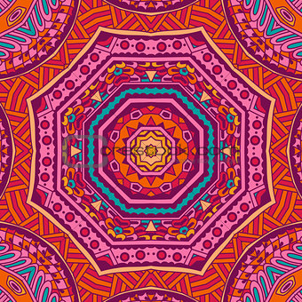 abstract geometric ethnic seamless pattern design