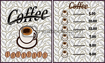 coffee shop illustration design elements vintage vector