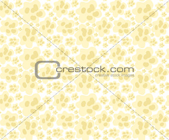 Popcorn seamless pattern, endless texture. Repeating background. Vector illustration.