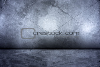 Gray-blue concrete background. 3d illustration