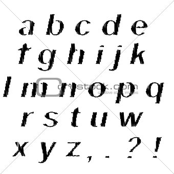 Sketch Alphabet