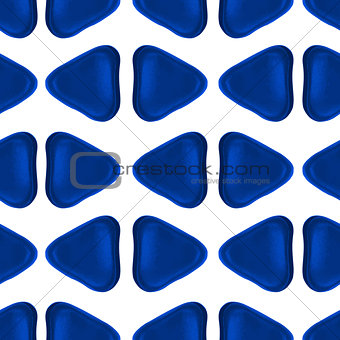Seamless vector pattern made up of geometric shapes clay.