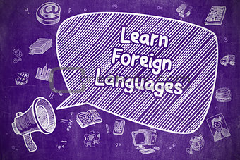 Learn Foreign Languages - Business Concept.