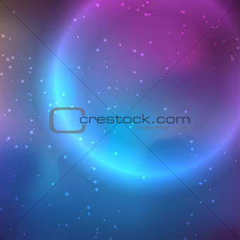 Galaxy background in deep colors.