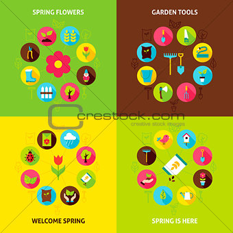Spring Garden Concepts Set