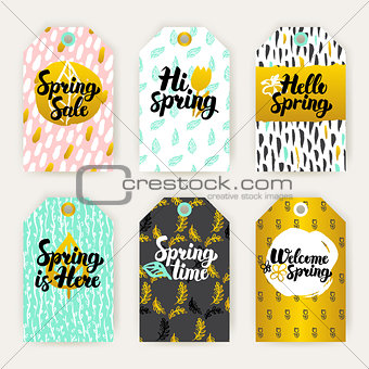 Spring Time Gift Labels
