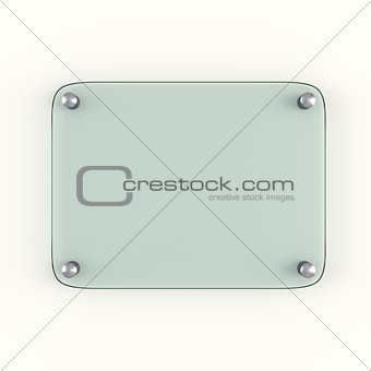 Glass plate mock up