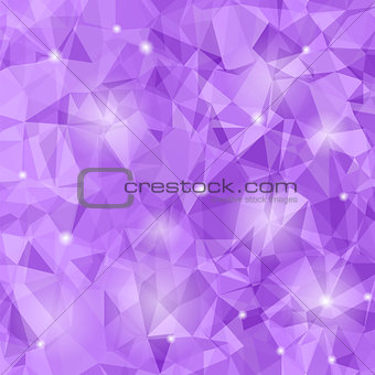 Abstract Purple Polygonal Background