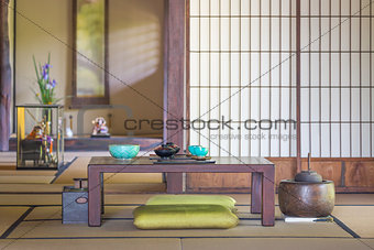 Traditional Interior Japanese Dining and Other Room.
