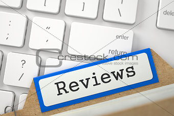 Folder Index with Reviews. 3d.