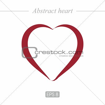 Decorative vector heart