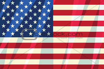 USA flag stars stripes American symbol of freedom, patriot