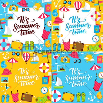 Summer Lettering Posters