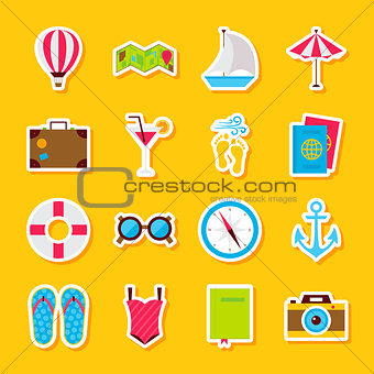 Summer Time Stickers