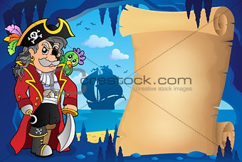 Parchment in pirate cave image 2