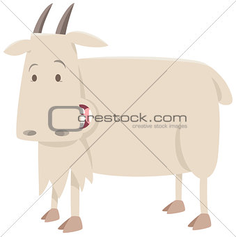 cartoon goat animal character