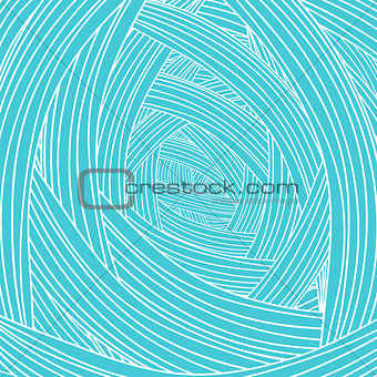 Abstract Azure Wave Background