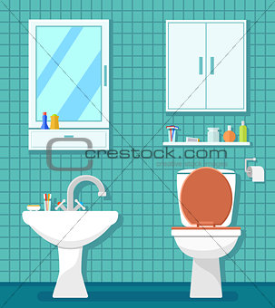plumbing icons for bathroom