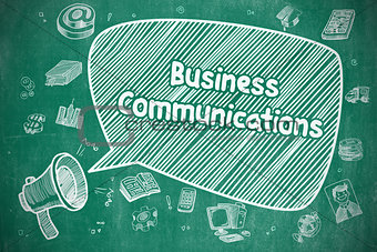 Business Communications - Business Concept.