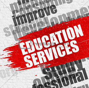 Education Services on the Brickwall.
