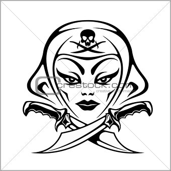 Amazon, girl warrior, pirate