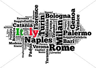 Localities in Italy 