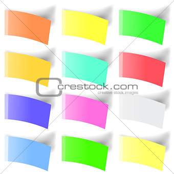 Set of Colorful Notes