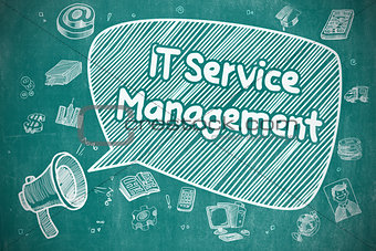 IT Service Management - Business Concept.