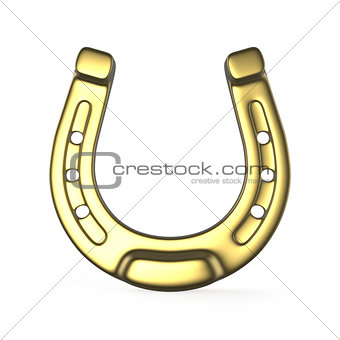 Golden horseshoe. 3D